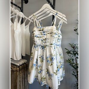 Altar'd State White Floral Dress